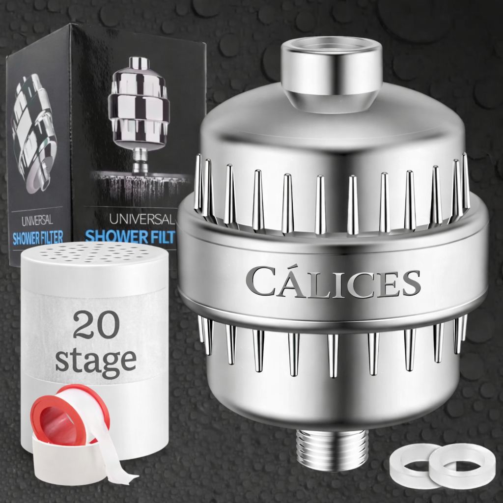 CÁLICES Shower Filter - 20 Stage